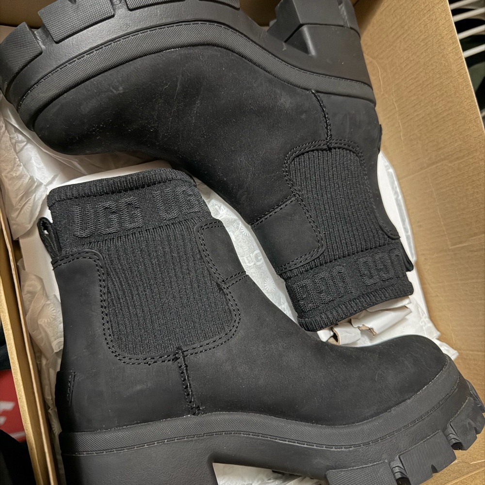 UGG Black Chelsea Boots